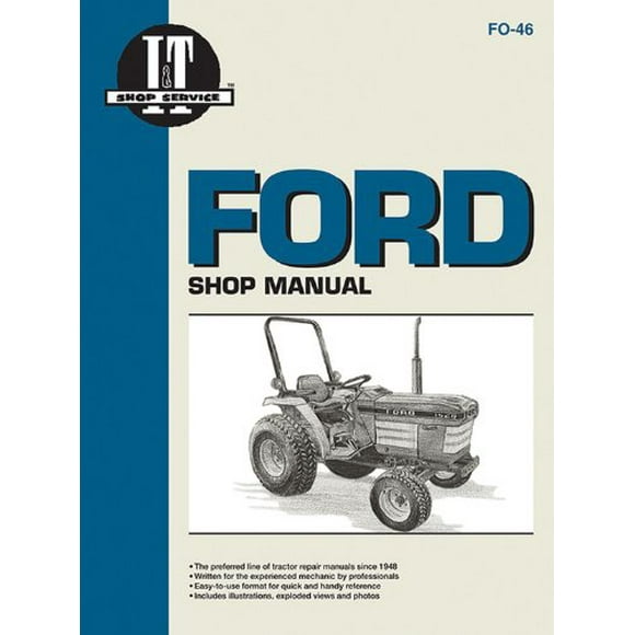 Ford Shop Manual Models 1120 1220 1320 1520+ (I & T Shop Service)