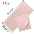 thumbnail image 7 of PiccoCasa 6 Pack Cotton Soft Hand Towel Set 14" x 30"for Bathroom Misty Rose, 7 of 7