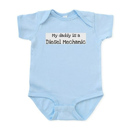 

CafePress - My Daddy Is A Diesel Mechanic Infant Bodysuit - Baby Light Bodysuit Size Newborn - 24 Months
