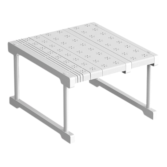 ROZYARD Expandable Closet Organizer Rack Adjustable for Kitchen and Bathroom Shelves