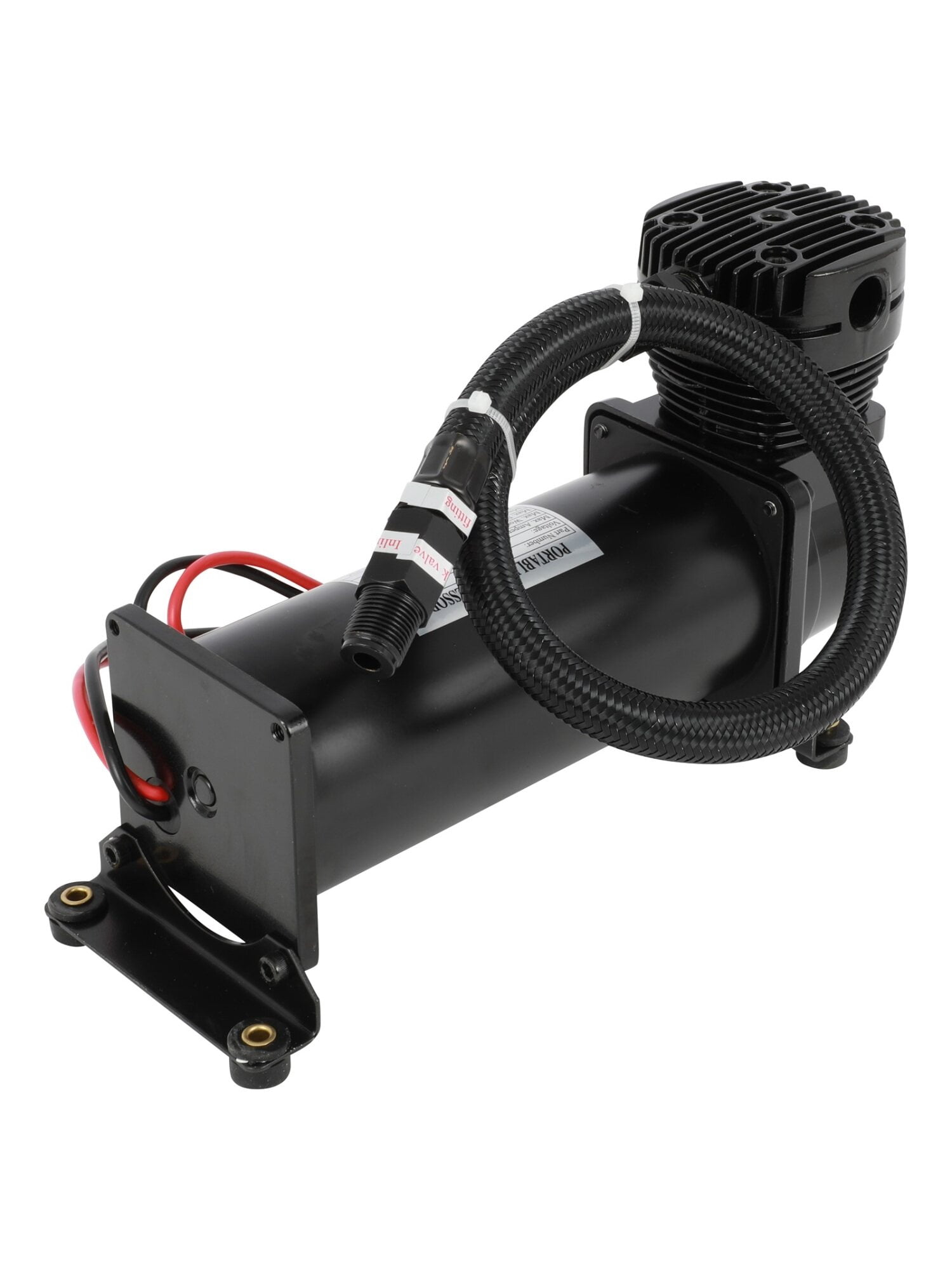 cciyu Dual Air Compressors 5 Gallon Air Tank for Air Suspension/Air Ride Bag/Train Horn/Spring