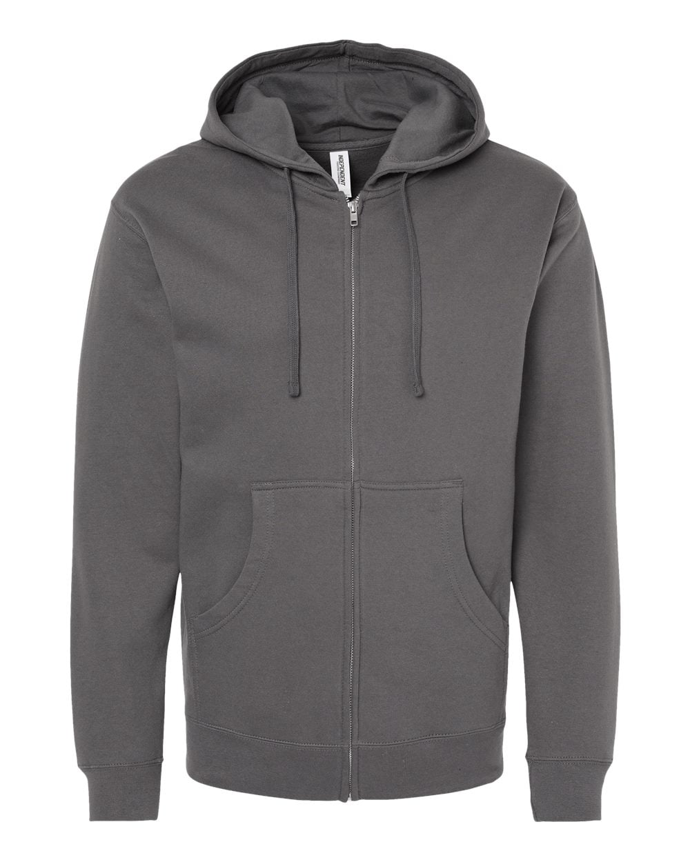 Independent Trading Co. Midweight Full-Zip Hooded Sweatshirt Size up to ...