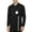 Black, variant on TOPTIE Men's Official Soccer Long Sleeve Referee Jersey USSF Pro Uniform-Blue-XL