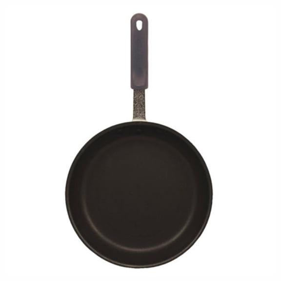 Winco Non-Stick Aluminum Fry Pan, 8", Black