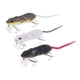 thumbnail image 1 of 3pcs Multi-joint Tail Ratón artificial Señuelos Ratones Cebos Hollow Body Señuelos Blanco, Marrón, Negro Soledad Señuelo de pesca de ratón, 1 of 10