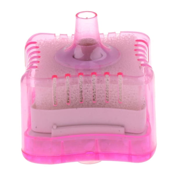 Bomba Pecera De Acuario Bioquímico Accesorios Herramineta Fácil Instalación De Pecera Elegante Rosado Colco Bomba de filtro de acuario