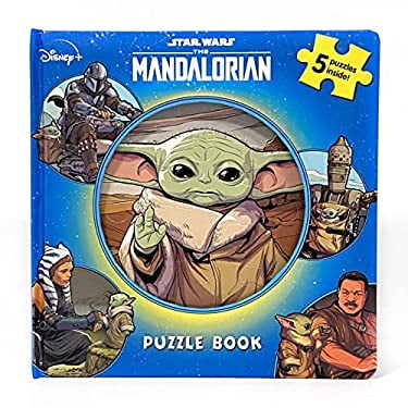 Pre-Owned Phidal - Star Wars: The Mandalorian My First Puzzle Book - Puzzles for Kids and Children Learning Fun 9782764353929 Used