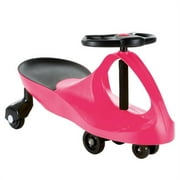 Zigzag Cars 80-1277HP Wiggle Movement to Steer Zigzag Car for Toddlers & Kids, Pink