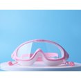 thumbnail image 3 of Máscara de natación para niños Máscara de buceo con esnórquel de 180 °, gafas de natación para niños antivaho con cubierta para la nariz Gafas de natación sin fugas Lente anti-rotura para jóvenes, 3 of 4