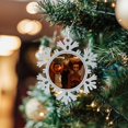 thumbnail image 6 of The Boondocks Snowflakes Ornaments Christmas Tree Decorations Alloy Hanging Decorations Snowflake Pendant 3 PCS, 6 of 8