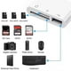 thumbnail image 5 of 5-in-1 SD Memory Card Reader for iPhone Androids Camera, USB C and Lightning Dual Port SD Card Adapter, Supports SD/Micro SD/USB 3.0, 5 of 5