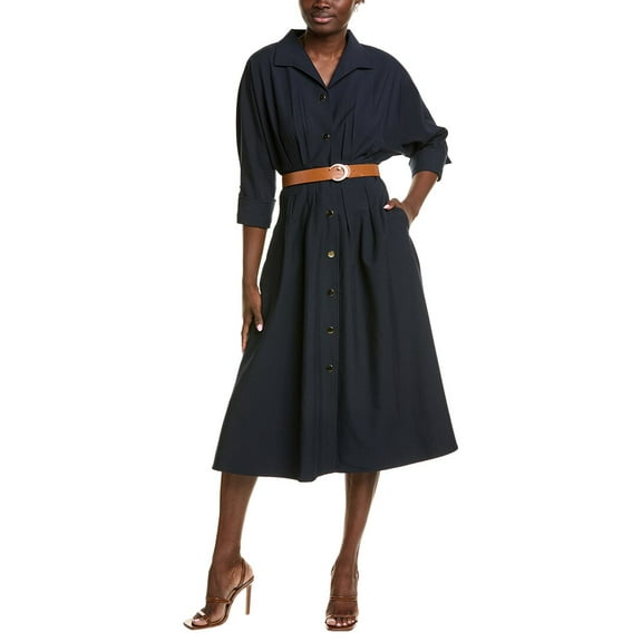 Gracia womens Midi Dress, s, Blue