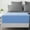Blue, variant on Taotanxi Waterproof Mattress Protector Queen Size Bedsheet Style Breathable Mattress Cover Machine Washable Noiseless Bed Cover Suitable For Children Adult Pets (White 152.4 Cm X 203.2 Cm)