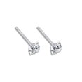 thumbnail image 1 of Pendientes de plata de ley S999, pendientes simples para mujer, pendientes pequeños de estrella y Luna Mori, pendientes de plata antibloqueo, 1 of 6