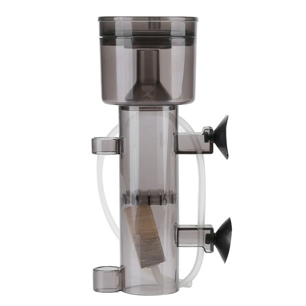 Nikou Aquarium Protein Skimmer - Filtro de agua salada para colgar en la bomba Filtro interno del tanque de agua para la bomba de proteínas del skimmer de acuario marino (Tamaño: 1: 8cm)