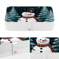thumbnail image 4 of Christmas Portable PU Leather Organizer Box with Removable Compartment for Jewelry Display and Storage - Jewelry Boxes Included, 4 of 6
