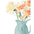 thumbnail image 2 of Vess, June Erica 26x32 Gold Ornate Wood Framed with Double Matting Museum Art Print Titled - Soft Posy Sketch III, 2 of 4