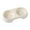Beige, variant on kladzum Dog Bowls Double Dog Water and Food Bowls Nordic Concise Candy Color One Bowl Purpose Pet Bowl Pet Feeder Bowls for Puppy Medium Dogs Cats