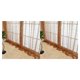thumbnail image 3 of Monstrate Home Window Curtain Replacement Bedroom Flocking Drape Accessory Decoration Protection Privacy Full Breathable Soft café 2piezas, 3 of 6