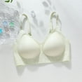 thumbnail image 2 of Thin Jelly Bra Comfortable Breathable Wireless Bra Soft Lace Support for Daily Wear Summer Casual Fashion #Green,M, 2 of 3