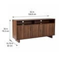 thumbnail image 5 of Better Homes & Gardens Lillian Fluted TV Stand for TV up to 70 inch, Walnut Finish, 5 of 8
