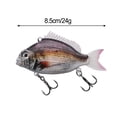 thumbnail image 1 of VIB 3D Soft Fishing Lures Dynamic Swimbait Vibration Sinking Sea Fishing Baits, 1 of 10