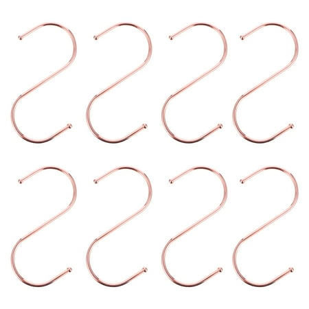 

12Pcs Metal S Hooks Iron Hooks S Shaped Hooks S Hanging Hooks for Clothes Bags