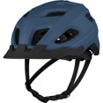 thumbnail image 4 of Retrospec Lennon Casco de bicicleta con luz de seguridad LED Esfera ajustable y visera extraíble - Casco de bicicleta ajustable para hombres y mujeres adultos - Azul marino mate Talla única, 4 of 6