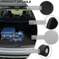 thumbnail image 6 of Jeiento Blue Lightning Skull Car Trunk Mat 29"x39", Heavy Duty Anti-Scratch Cargo Liner for Sedan SUV Wagon, 6 of 7