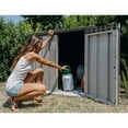 thumbnail image 3 of Toomax Stora Way All Weather XL 7' x 3.5' Storage Shed Cabinet, Taupe, 3 of 8