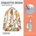 thumbnail image 5 of Citrus Lemon Drizzle Backpack - Spacious College Rucksack with Laptop Sleeve, Trendy Print for High School Students, Perfect Campus Gift, 5 of 6