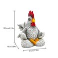 thumbnail image 4 of Interesting Rooster Figurine Mystical Garden Desktop Ornament Collectible Sculpture For Home, 4 of 9