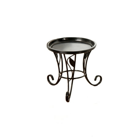Iron Metal Mini Small Flower Plants Pot Stand for Indoor Outdoor Balcony Desk