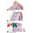 thumbnail image 4 of Cards Photo Holder Wallet, PU Leather 3 Inch Picture Storage Pocket With Keychain For  Mini Series, Small Credit Card Holder With Snap Button For Travel Outdoor, Holiday Gift, 4 of 8