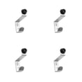 thumbnail image 3 of FRCOLOR 4pcs Stainless Steel Door Stopper Wall Mount Door Stop Wall Protector Device, 3 of 8