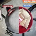 thumbnail image 3 of 16 and 20 Gallon Wet/Dry Vacuum Collection Bags replace for Craftsman 、rriged shop vec CMXZVBE38749, Universal Vacuum Filter Bags, 10 packs, 3 of 7