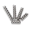 thumbnail image 2 of 10 Pcs 304 Stainless Steel Toothed Cylindrical Corrugated Pins for Mechanical Fixtures 2x16mm., 2 of 4