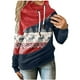 thumbnail image 1 of Sudaderas con capucha y cuello vuelto para mujer, sudaderas con estampado navideño de manga larga, suéteres, Tops con cordón Fridja fhghd3212, 1 of 5