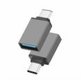 thumbnail image 4 of Type C to USB OTG Adapter USB-C Male to USB 3.0 Female Adapter Charger Data Sync Converter For Samsung Galaxy S8 S9 S10 Plus Note8 9 Nexus 5X 6P LG G5 G6 V20 V30 V40 HTC 10 Google Pixel XL OnePlus 3 5, 4 of 8