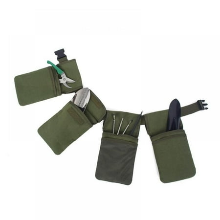 

Outdoor Garden Canvas Tool Pocket Pocket Tool Storage Belt Gray 125cm