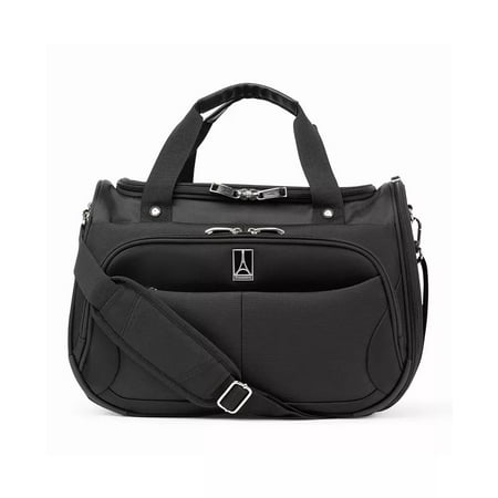 Travelpro JET BLACK WalkAbout 6 UnderSeat Soft Tote, US 10 inch