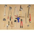 thumbnail image 4 of Jinsinto Metal Storage Hooks, Sheet Steel Tool Rack, Wall Mounted Steel Double U Wall Garden Tool Rack for Garage, Shed, Warehouse, Farm, Workbench (Pack of 10) 7X7.5X5.5cm,Vers, 4 of 5