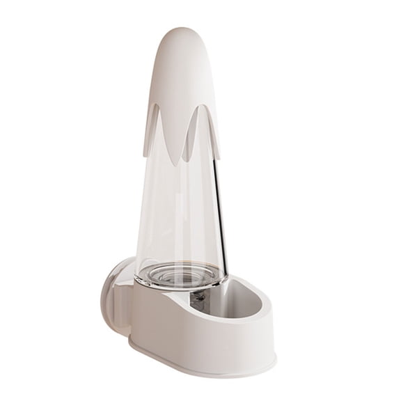 Clear Plastic Bird Water Feeder Automatic Water Bottle for Cockatiel and Lovebird Easy to Clean Maintain for Small Pet