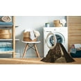 thumbnail image 2 of Ahgly Company Machine Washable Indoor Square Transitional Red Brown Area Rugs, 6' Square, 2 of 7
