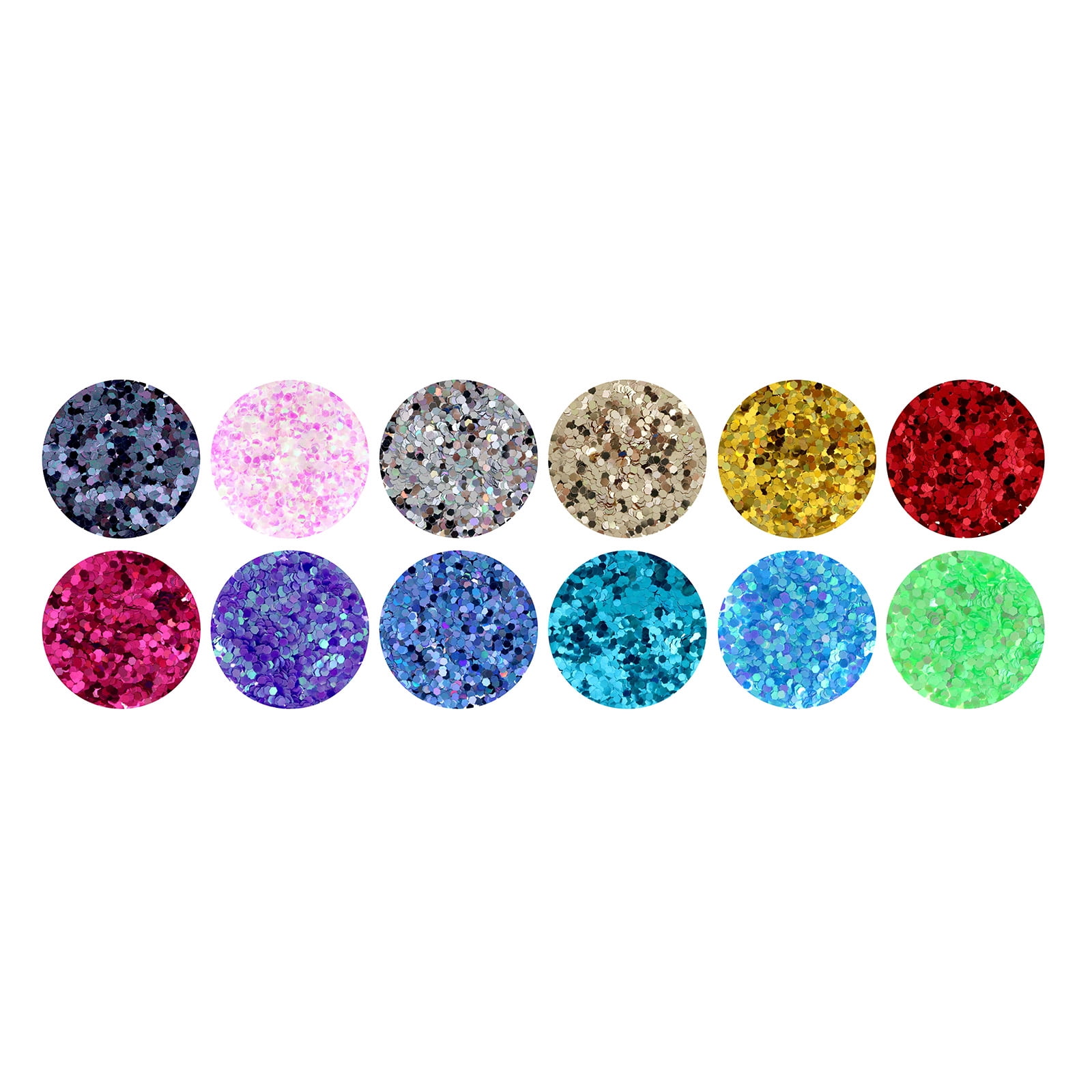 12 Packs: 12 ct. (144 total) Rainbow Jumbo Glitter Pack by Creatology