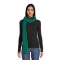 thumbnail image 2 of No Boundaries Women's Blanket Wrap Scarf Green Alligator, 2 of 2
