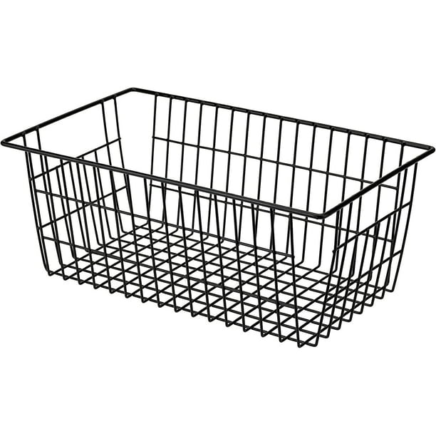 Wire Storage Baskets, Storage Baskets for Shelves,Premium Metal Storage