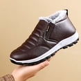thumbnail image 5 of NOKIO Men'S Snow Venture Anti-Skid Boots Men's Snow Boots Fashion Casual Sneakers Breathable Flat Bottom Casual Shoes Winter Padded Warm Men's Boots Men'S Waterproof Winter Shoes, 5 of 5