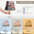 thumbnail image 4 of BZSMCE Table Lamp Creative Cart Filled with Colorful Flowers Simple Pattern Night Light, 4 of 8