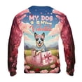 thumbnail image 2 of My Dog Is My Valentine Cute Australian Cattle Dog in Gift Box All Over Print 3D Sweatshirt Unisex Merch Heeler Lover Gifts - 3006, 2 of 6